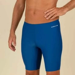 Maillot De Bain Natation Homme - Jammer 100 Basic - Bleu -Nager NABAIJI maillot de bain natation homme jammer 100 basic bleu 2