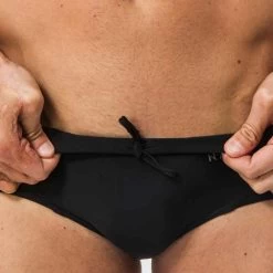 MAILLOT DE BAIN NATATION HOMME SLIP 900 B-FAST NOIR -Nager NABAIJI maillot de bain natation homme slip 900 b fast noir 7