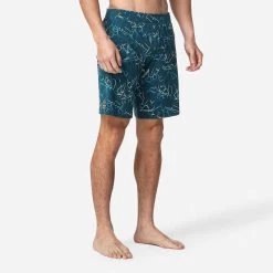 Short De Bain Natation Homme - Swimshort 100 Long - Bana Turquoise Bleu Marine -Nager NABAIJI maillot de bain natation homme swimshort 100 long tex kaki 8