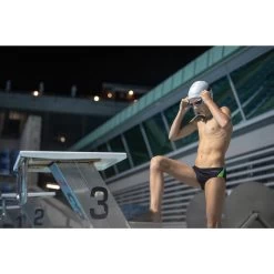 MAILLOT DE BAIN SLIP NATATION GARCON 900 YOKE GRAD VERT -Nager NABAIJI maillot de bain slip natation garcon 900 yoke grad vert 3