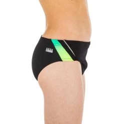 MAILLOT DE BAIN SLIP NATATION GARCON 900 YOKE GRAD VERT -Nager NABAIJI maillot de bain slip natation garcon 900 yoke grad vert 6