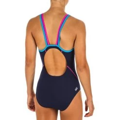 Maillot De Bain Une Pièce De Natation Fille Kamiye + Bleu -Nager NABAIJI maillot de bain une piece de natation fille kamiye bleu 2