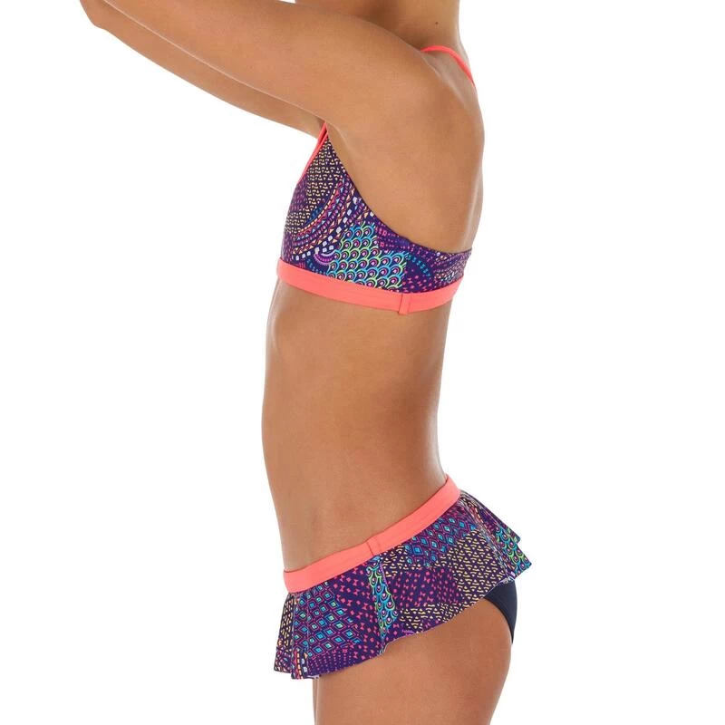 Maillot De Natation Fille Deux Pièces Riana Skirt Eve Rose Vert 5 Maillot De Natation Fille Deux Pièces Riana Skirt Eve Rose Vert – Image 3