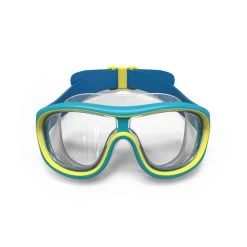 Masque De Piscine - Swimdow V2 Taille S Verres Clairs - Bleu -Nager NABAIJI masque de piscine swimdow v2 taille s verres clairs bleu 2