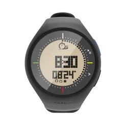 MONTRE DE NATATION EN PISCINE SL500 - NOIR - DISTANCE / LONGUEURS / CHRONOMETRE -Nager NABAIJI montre de natation en piscine sl500 noir distance slash longueurs slash chronometre 7