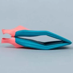 Palmes De Natation Tonifins 500 Bleu Corail -Nager NABAIJI palmes de natation longues tonifins bleu corail 2