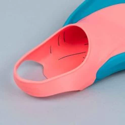 Palmes De Natation Tonifins 500 Bleu Corail -Nager NABAIJI palmes de natation longues tonifins bleu corail 3