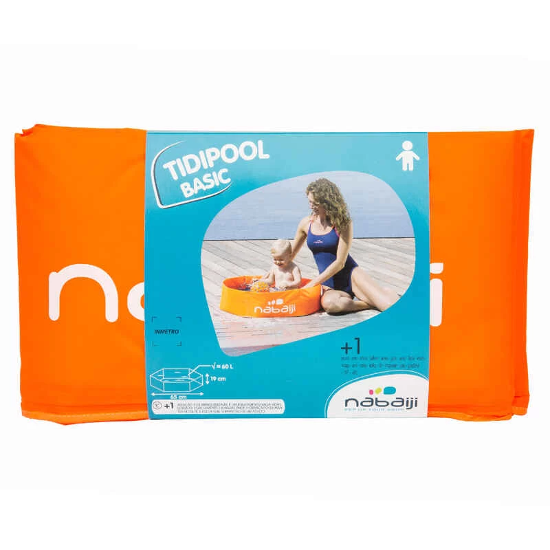 Piscinette Enfant TIDIPOOL BASIC Orange En Mousse De 65 Cm De Diamètre 8 Piscinette Enfant TIDIPOOL BASIC Orange En Mousse De 65 Cm De Diamètre – Image 6