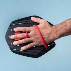 PLAQUETTES DE NATATION 900 XL NOIR ROUGE -Nager NABAIJI plaquettes de natation 900 xl noir rouge 6