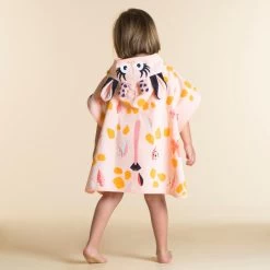 Poncho De Bain Coton Bébé - Girafe Blanc Rose 10 Poncho De Bain Coton Bébé - Girafe Blanc Rose -Nager NABAIJI poncho de bain coton bebe girafe blanc rose 3