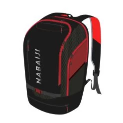 Sac A Dos Natation 40L 900 Noir Rouge -Nager NABAIJI sac a dos natation 40 l 900 noir gris 1