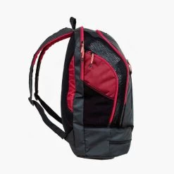 Sac A Dos Natation 40L 900 Noir Rouge -Nager NABAIJI sac a dos natation 40 l 900 noir gris 4