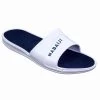 Sandales De Piscine Homme - Slap 500 - Blanc Bleu -Nager NABAIJI sandales de piscine homme slap 500 blanc bleu 5