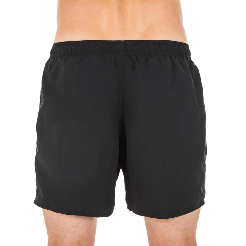 Short De Bain Natation Homme - Swimshort 100 Basic - Noir Vert 6 Short De Bain Natation Homme - Swimshort 100 Basic - Noir Vert – Image 4