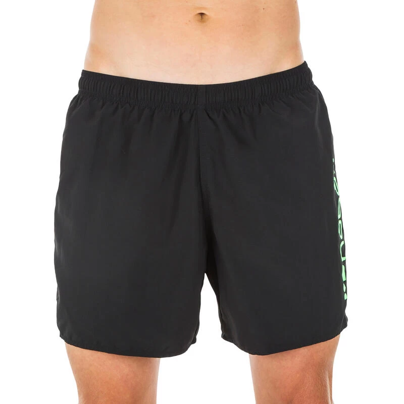 Short De Bain Natation Homme - Swimshort 100 Basic - Noir Vert 3 Short De Bain Natation Homme - Swimshort 100 Basic - Noir Vert