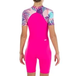 Shorty De Bain Fille Rose Sola Rose -Nager NABAIJI shorty de bain fille rose violet 1