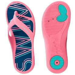 Tong Femme Piscine TONGA 500 Print SWIM Rose -Nager NABAIJI tong femme piscine tonga 500 print swim rose 2